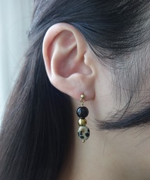 4quince（フォークインス）の「ストーンドロップピアス（ピアス（両耳用））」