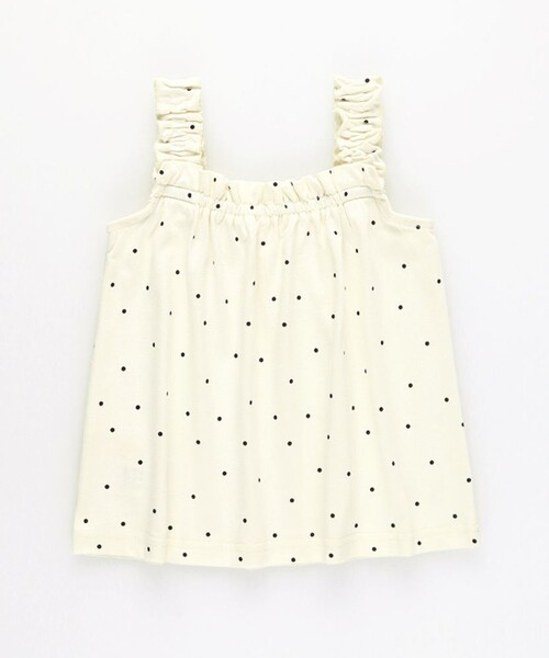 BRANSHES(ブランシェス)の「【接触冷感】フリルタンクトップ(タンクトップ・キッズ・アイボリー/レッド/チャコールグレー・100/150/130/90/110/80/120/140)」の13枚目の写真