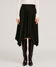 PRANK PROJECT | 【2026Autumn Pre-Order】ランダムプリーツラップスカート / Random Pleated Wrap Skirt(スカート)