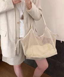 【SETUP7】メッシュ編み巾着付きトートバッグ SCCH