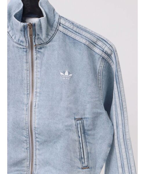 adidas(アディダス)の「【adidas】FIREBIRD TRACKTOP DENIM(デニムジャケット・レディース・ブルー/インディゴブルー/ブラック・SMALL/MEDIUM)」の8枚目の写真