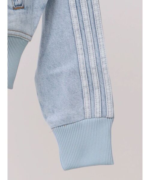 adidas(アディダス)の「【adidas】FIREBIRD TRACKTOP DENIM(デニムジャケット・レディース・ブルー/インディゴブルー/ブラック・SMALL/MEDIUM)」の9枚目の写真