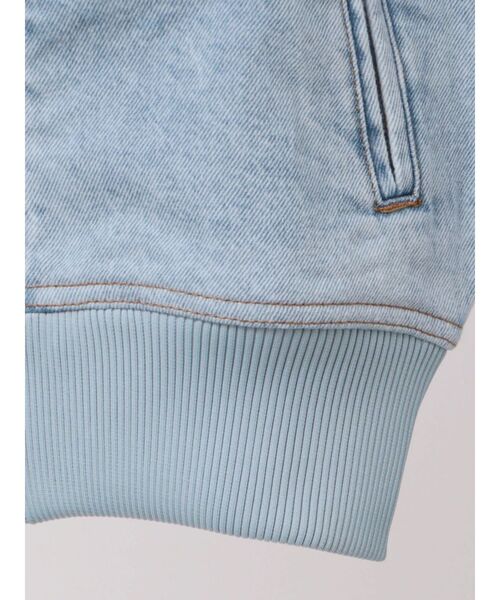 adidas(アディダス)の「【adidas】FIREBIRD TRACKTOP DENIM(デニムジャケット・レディース・ブルー/インディゴブルー/ブラック・SMALL/MEDIUM)」の10枚目の写真