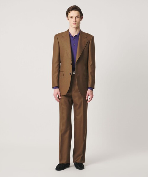UNITED ARROWS(ユナイテッドアローズ)の「ギャバジン シングル 2ボタン テーラードジャケット ヨコストレッチ(テーラードジャケット・メンズ・モカ・44/50/46/48)」の18枚目の写真