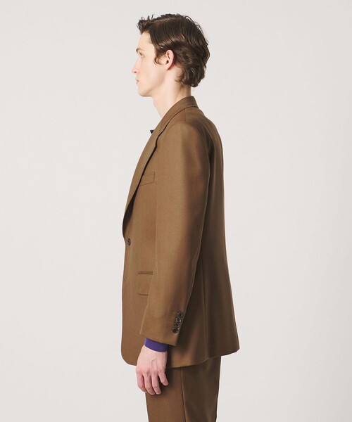 UNITED ARROWS(ユナイテッドアローズ)の「ギャバジン シングル 2ボタン テーラードジャケット ヨコストレッチ(テーラードジャケット・メンズ・モカ・44/50/46/48)」の16枚目の写真