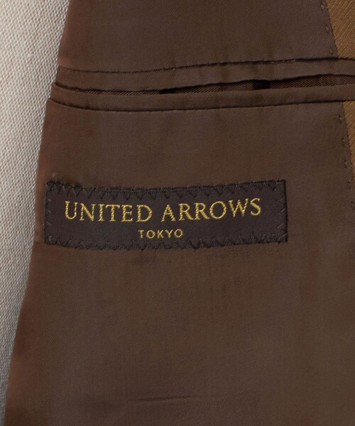 UNITED ARROWS(ユナイテッドアローズ)の「ギャバジン シングル 2ボタン テーラードジャケット ヨコストレッチ(テーラードジャケット・メンズ・モカ・44/50/46/48)」の5枚目の写真