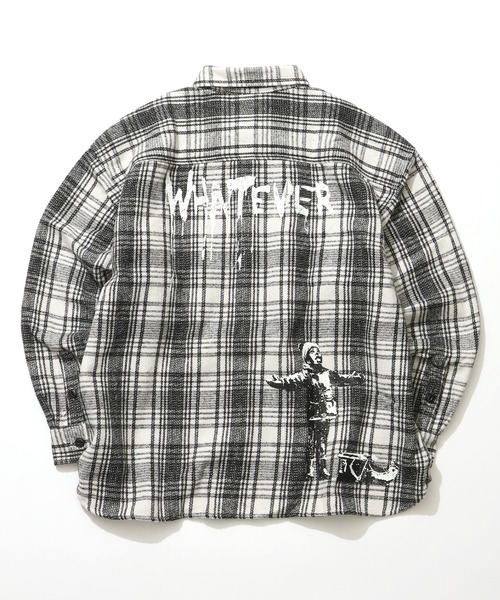 BRANDALISED(ブランダライズド)の「【BRANDALISED/ブランダライズド】ヘビーネルチェックシャツ(シャツ/ブラウス・メンズ・ブラック/ホワイト・M)」の5枚目の写真