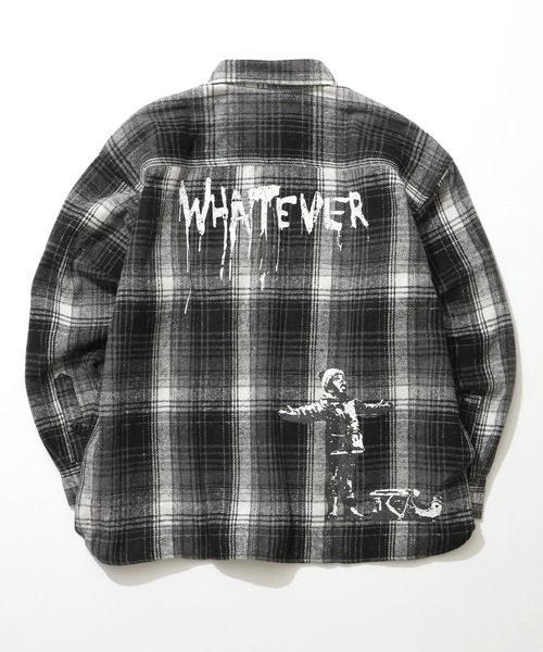 BRANDALISED(ブランダライズド)の「【BRANDALISED/ブランダライズド】ヘビーネルチェックシャツ(シャツ/ブラウス・メンズ・ブラック/ホワイト・M)」の12枚目の写真