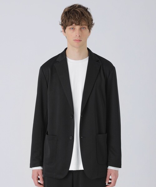 BLACK LABEL CRESTBRIDGE(ブラックレーベル・クレストブリッジ)の「【一部店舗限定】【AddElm】Add.02 セットアップジャケット(その他アウター・メンズ・ブラック・XL/M/L)」の1枚目の写真