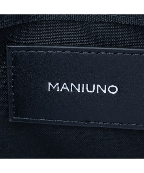 MANIUNO(マニウノ)の「MANIUNO(マニウノ) ヘリンボーン スクエアミニトート(M)(トートバッグ・メンズ・ネイビー/ベージュ・FREE)」の21枚目の写真