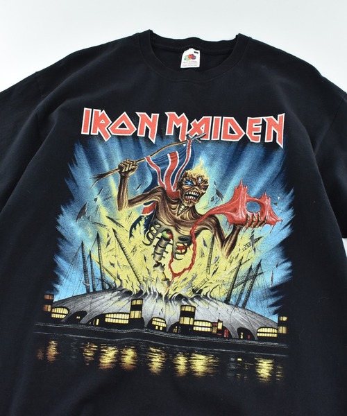 LABORATORY R(ラボラトリーアール)の「【USED】FRUIT OF THE LOOM “Iron Maiden” バンド Tシャツ(Tシャツ/カットソー・メンズ・ブラック・LARGE)」の2枚目の写真