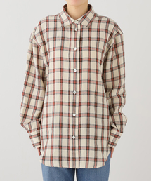 journal standard L'essage | ROHE/ローエ Oversized check shirt シャツ(シャツ/ブラウス)