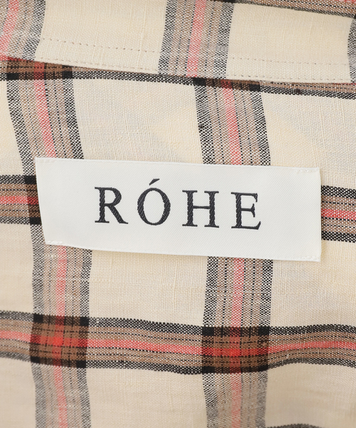 journal standard L'essage(ジャーナルスタンダードレサージュ)の「ROHE/ローエ Oversized check shirt シャツ(シャツ/ブラウス・レディース・アイボリー・36)」の5枚目の写真