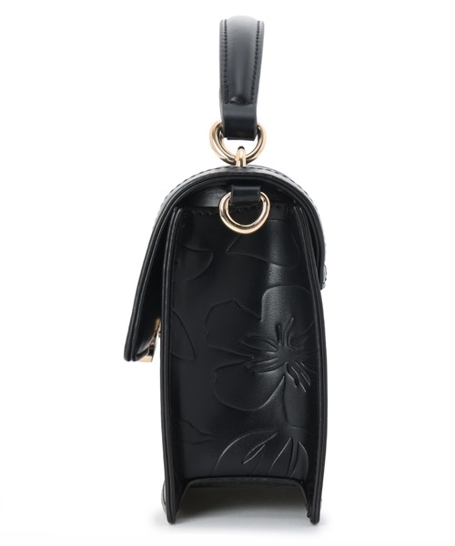 Guess(ゲス)の「FARRAH Top Handle Crossbody ショルダーバッグ(ショルダーバッグ・レディース・ブラック・ONE SIZE)」の3枚目の写真