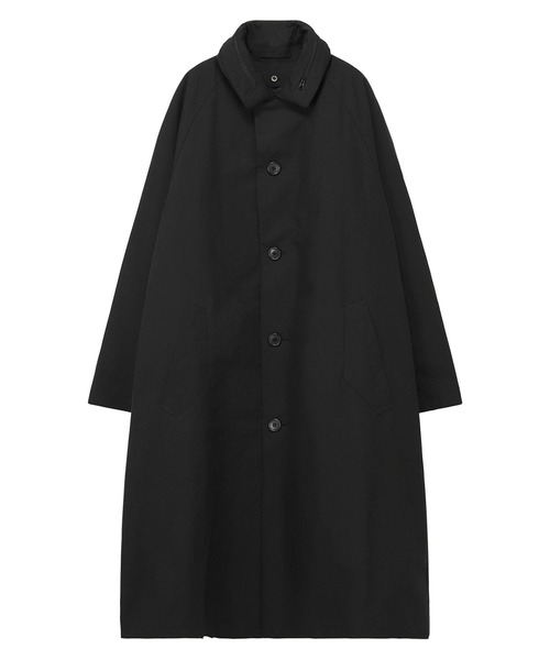ZUCCa(ズッカ)の「C/N TUSSAH / コート(その他アウター・レディース・ブラック・M size/XL)」の1枚目の写真