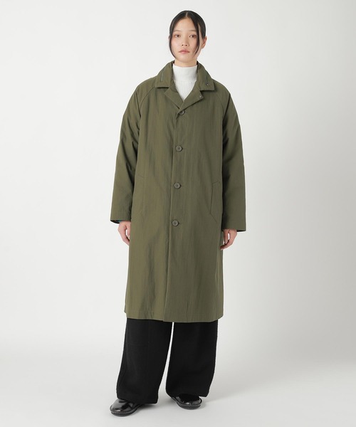ZUCCa(ズッカ)の「C/N TUSSAH / コート(その他アウター・レディース・ブラック・M size/XL)」の3枚目の写真