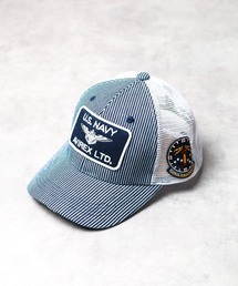 AVIREX（アヴィレックス）の「【es】【AVIREX】U.S NAVY MESH CAP（キャップ）」