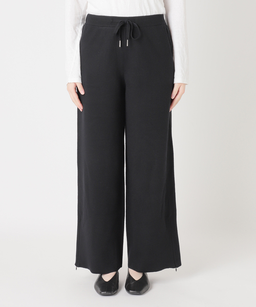JOURNAL STANDARD relume（ジャーナルスタンダード　レリューム）の「ウォッシャブルウールミックスワイドパンツ（その他パンツ・レディース・ブラック/グレー・FREE）」の18枚目の写真