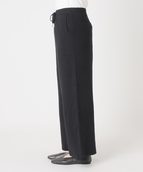JOURNAL STANDARD relume（ジャーナルスタンダード　レリューム）の「ウォッシャブルウールミックスワイドパンツ（その他パンツ・レディース・ブラック/グレー・FREE）」の19枚目の写真