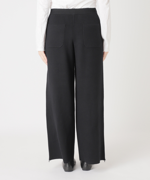 JOURNAL STANDARD relume（ジャーナルスタンダード　レリューム）の「ウォッシャブルウールミックスワイドパンツ（その他パンツ・レディース・ブラック/グレー・FREE）」の20枚目の写真