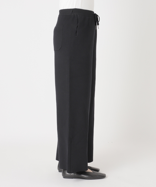 JOURNAL STANDARD relume（ジャーナルスタンダード　レリューム）の「ウォッシャブルウールミックスワイドパンツ（その他パンツ・レディース・ブラック/グレー・FREE）」の21枚目の写真