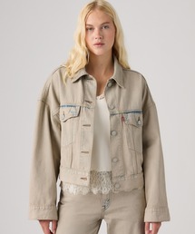 Levi's/リーバイス ROSE(ロゼ)着用 ルーズ クロップド トラッカージャケット