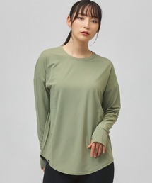 XEXYMIX | ゼクシィミックス ICE FEATHERルーズフィット長袖カットソー(Tシャツ/カットソー)