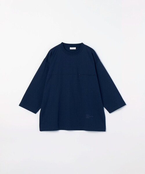 SHIPS any(シップス エニィ)の「〈洗濯機可能〉ピマ コットン ワンポイント 刺繍 7分袖 ポケット Tシャツ◇(Tシャツ/カットソー・メンズ・ホワイト/ブラック/ネイビー・SMALL/MEDIUM/LARGE/X-LARGE)」の21枚目の写真