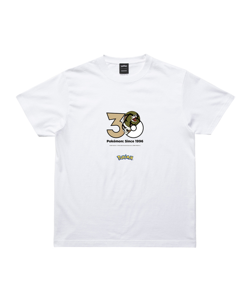ZOZOSPOT(ゾゾスポット)の「Pokemon 30th Anniversary 1025 T-shirt 「サダイジャ」(Tシャツ/カットソー・レディース・ホワイト・160cm/150cm/140cm/130cm/120cm/110cm/100cm/XXX-LARGE/XX-LARGE/X-LARGE/LARGE/MEDIUM/SMALL)」の1枚目の写真