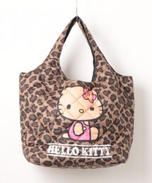 sanrio（サンリオ）の「サンリオ 中綿キルティングトート【LEOPARD】（トートバッグ）」