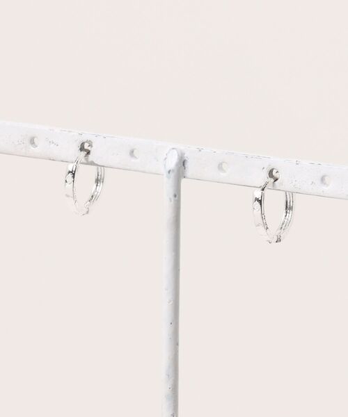 UP START(アップスタート)の「【466923】デザインフープピアス(RO)(ピアス(両耳用)・レディース・シルバー・MEDIUM/SMALL)」の8枚目の写真