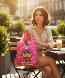 KITTY エコバッグ 日焼けLEOPARD