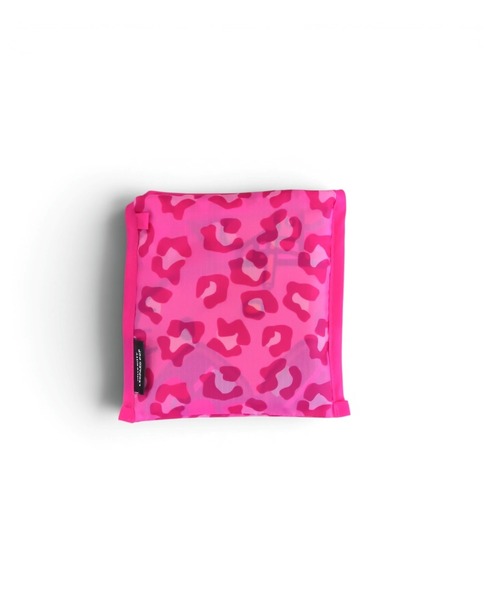 LOCALMOTION HAWAII（ローカルモーション　ハワイ）の「KITTY ｴｺﾊﾞｯｸﾞ 日焼けLEOPARD（エコバッグ/サブバッグ・レディース・ピンク・ONE SIZE）」の3枚目の写真
