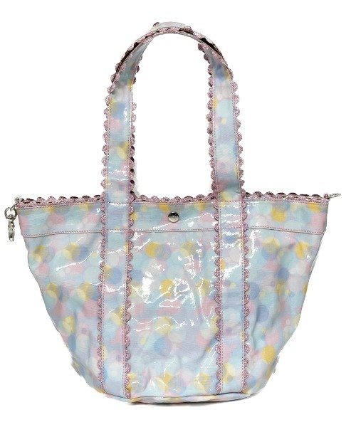 CRYSTAL BALL（クリスタルボール）の「【1点物】Atelier made Bag（トートバッグ・レディース・ブルー・MEDIUM）」の4枚目の写真