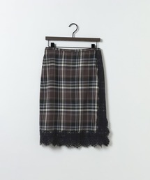 eL（エル）の「【eL】Check Lace Skirt /1074440（スカート）」