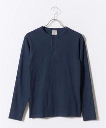 Chick（チック）の「AVIREX/アビレックス DAILY RIB L/S HENLEY NECK T-SHIRT（Tシャツ/カットソー）」