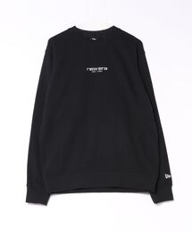 【NEW ERA/ニューエラ】スウェット クルーネック プルオーバー Illustrators Collection まのでまりな ブラック