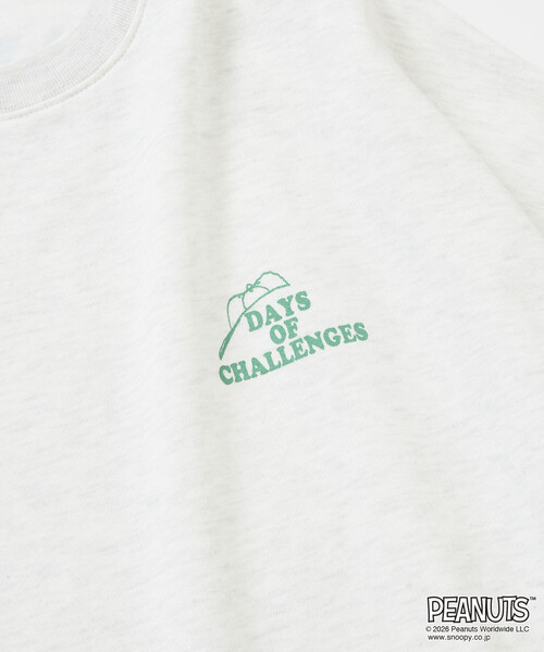 FREAK'S STORE(フリークスストア)の「限定展開 PEANUTS 別注 ビックシルエット ルーサー スウェット(スウェット・メンズ・ピンク/グレー/ネイビー/チャコールグレー・SMALL/MEDIUM/LARGE)」の22枚目の写真