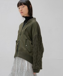 knit combination MA-1(ニットコンビネーションMA-1)