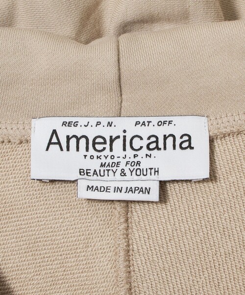 AMERICANA(アメリカーナ)の「【別注】<Americana>スウェット ジップパーカー(パーカー・レディース・グレー系/ベージュ・FREE)」の14枚目の写真