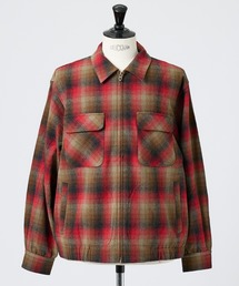 PENDLETON（ペンドルトン）の「【PENDLETON WOOLEN MILLS / ペンドルトン ウーレン ミルズ】BLUE Label ZIP UP JACKET / ジップアップジャケット（MADE IN JAPAN）（ブルゾン）」