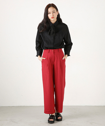 MOUSSY | WIDE TUCK PANTS(その他パンツ)