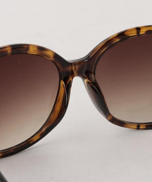 green label relaxing（グリーンレーベルリラクシング）の「KF オーバル カラーレンズサングラス◆（サングラス・レディース・ブラウン・FREE）」の5枚目の写真