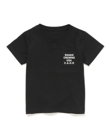 RODEO CROWNS WIDE BOWL | キッズ ペイズリー フラッグ Vネック Tシャツ(Tシャツ/カットソー)