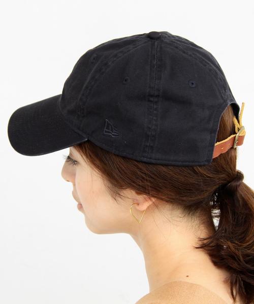 NEW ERA（ニューエラ）の「【別注】 ＜NEW ERA＞∴9TWENTY コットンキャップ◆（キャップ・レディース・オフホワイト/ネイビー/ワインレッド・FREE）」の2枚目の写真