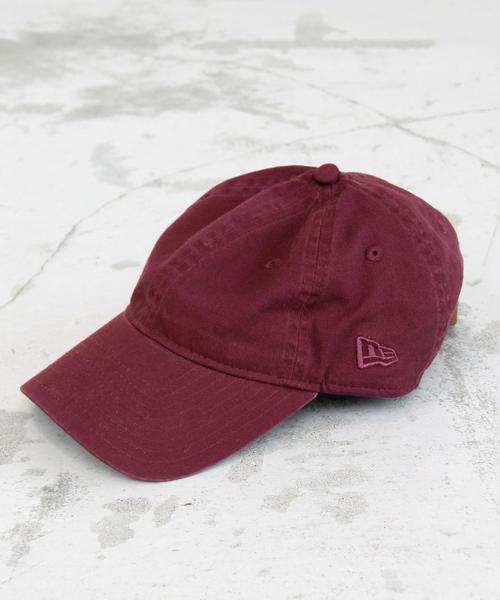 NEW ERA（ニューエラ）の「【別注】 ＜NEW ERA＞∴9TWENTY コットンキャップ◆（キャップ・レディース・オフホワイト/ネイビー/ワインレッド・FREE）」の6枚目の写真