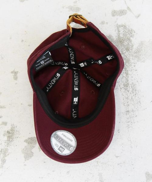 NEW ERA（ニューエラ）の「【別注】 ＜NEW ERA＞∴9TWENTY コットンキャップ◆（キャップ・レディース・オフホワイト/ネイビー/ワインレッド・FREE）」の11枚目の写真