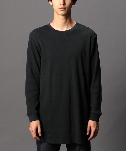 MONKEY TIME（モンキータイム）の「＜monkey time＞ 20サーマル ロング Tシャツ ：◆（Tシャツ/カットソー・メンズ・ダークグレー/グレー/ホワイト/ダークブラウン・SMALL/X-LARGE/LARGE/MEDIUM）」の3枚目の写真