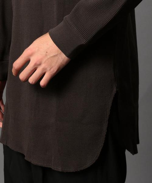 MONKEY TIME（モンキータイム）の「＜monkey time＞ 20サーマル ロング Tシャツ ：◆（Tシャツ/カットソー・メンズ・ダークグレー/グレー/ホワイト/ダークブラウン・SMALL/X-LARGE/LARGE/MEDIUM）」の15枚目の写真