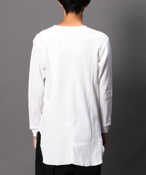 MONKEY TIME（モンキータイム）の「＜monkey time＞ 20サーマル ロング Tシャツ ：◆（Tシャツ/カットソー・メンズ・ダークグレー/グレー/ホワイト/ダークブラウン・SMALL/X-LARGE/LARGE/MEDIUM）」の17枚目の写真